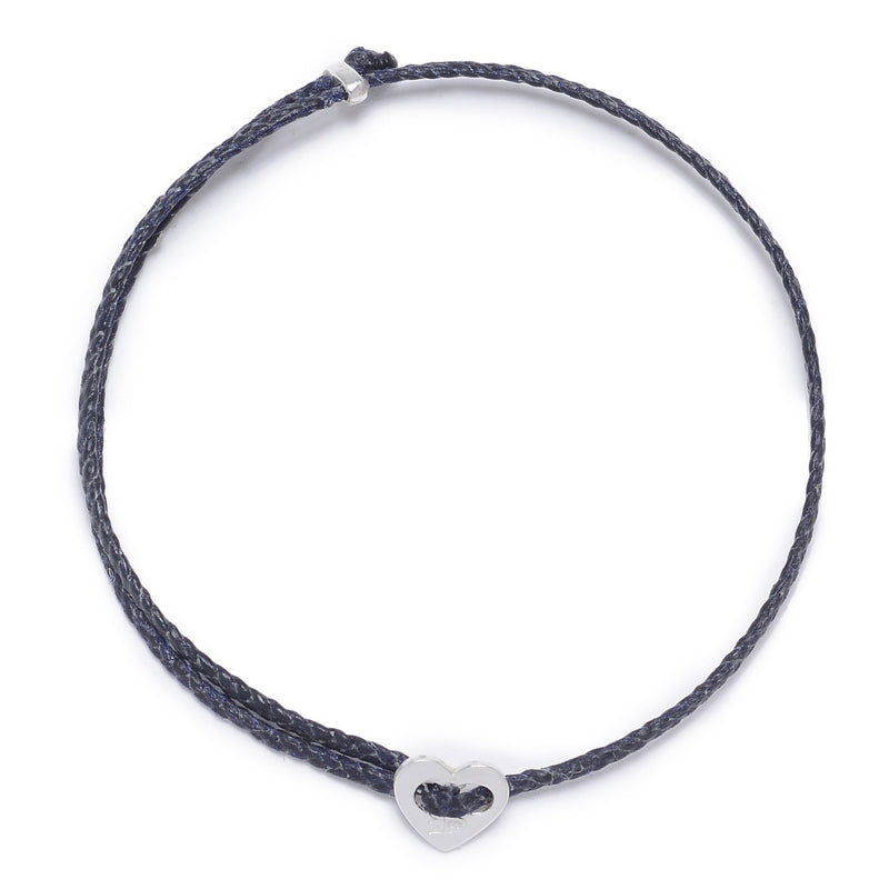Signature Heart Bracelet in Indigo
