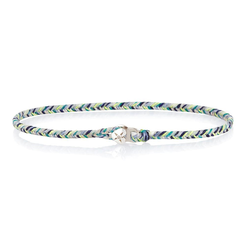 Fishtail Heart in Turquoise Blend