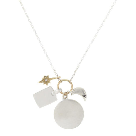 Classic Charms Necklace in Silver