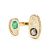 Audre Ring with Blue Sapphire and Mixed Stones