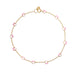 Beaded Cha-Cha Anklet in Pink