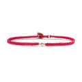 Classic Diamond Bracelet in Fuchsia
