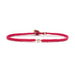 Classic Diamond Bracelet in Fuchsia