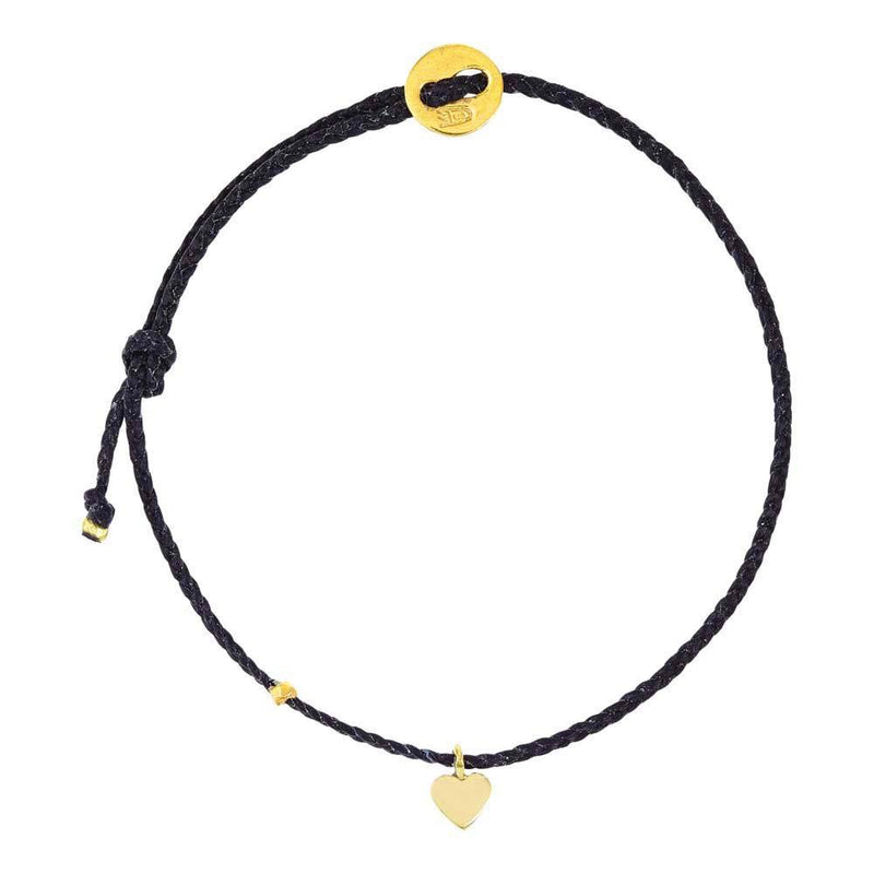 Signature Heart in Brass and Black