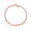 Everyday Love Bracelet in Hot Pink/Rust Blend