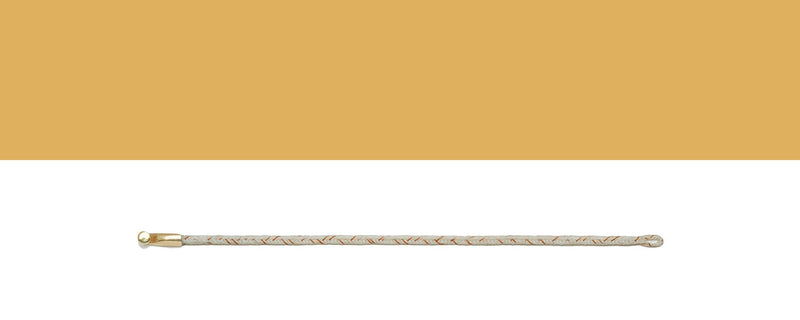 Totem Classic Bracelet in White Fleck