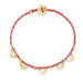 Luna Caravan Bracelet in Hot Pink, Orange and Red