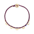 Luna Caravan Bracelet in Plum