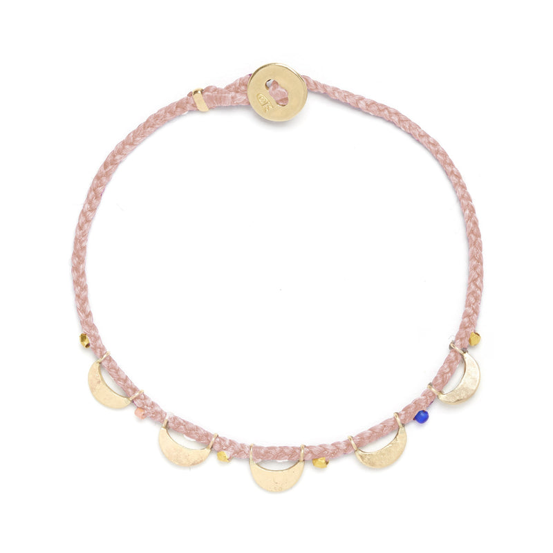 Luna Caravan Bracelet in Light Pink