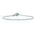 DIAMOND ECO-CORD BRACELET IN AQUA