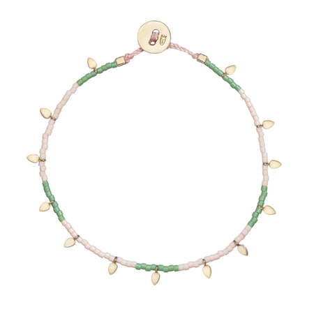 Gold Fairy Wings Beaded Bracelet