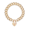 Night Market Heart Chain Bracelet