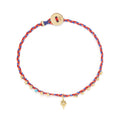 Easygoing Diamond Nova Charm Bracelet in Fire/Royal Blue Blend