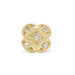 Endless Knot Studs in Gold with Diamonds