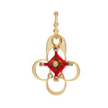 God's Eye Shrine Charm on a Hoop