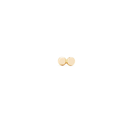 Tiny Infinity Studs in Gold