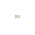 Infinity Stud with Diamonds