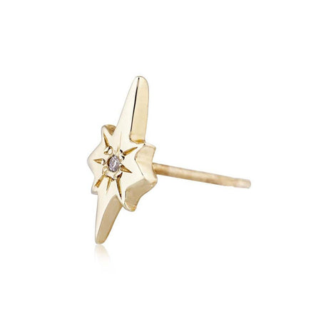 Small Nova Stud in Gold