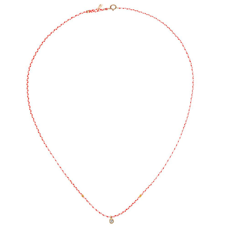 Carnival Necklace in Gold with Diamond
