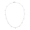 Fairy Bead Necklace in Silver