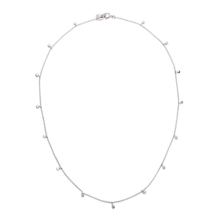Fairy Bead Necklace in Silver
