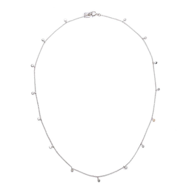 Fairy Bead Necklace in Silver