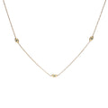 Tiny Evil Eye Necklace in Gold