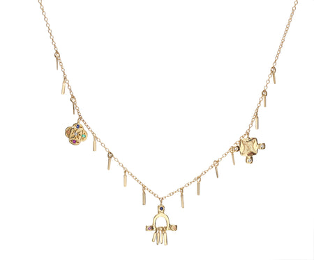 Temple Charms Necklace