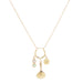 Ocean Treasure Necklace in Gold with opal