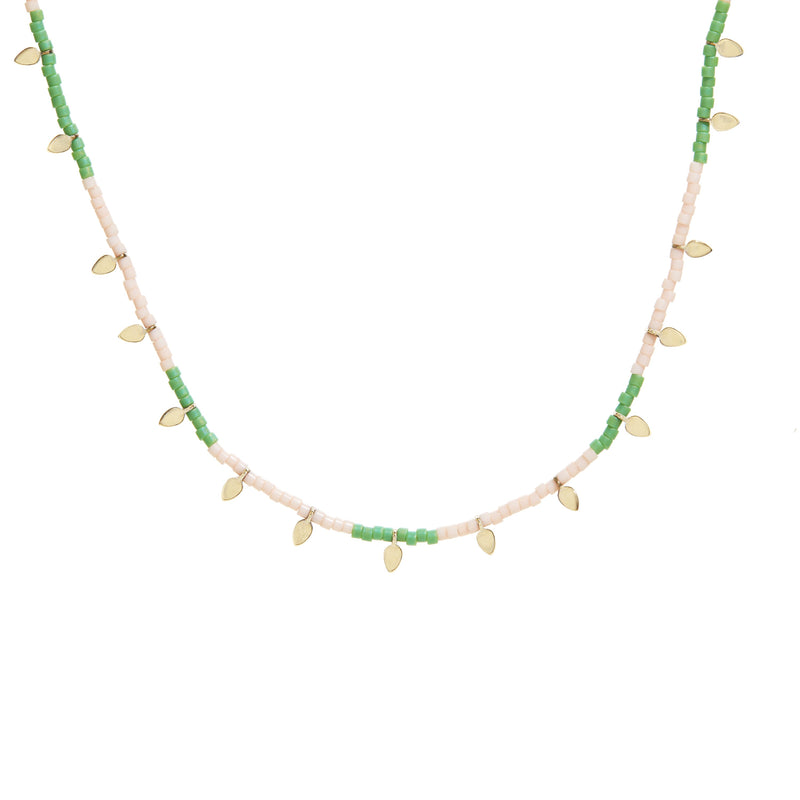 Beaded Fairy Wings Necklace