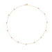 Beaded Cha-Cha Necklace in Red