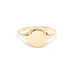 Perfect Signet Ring in Gold