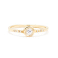 Daylight Ring with White Sapphire