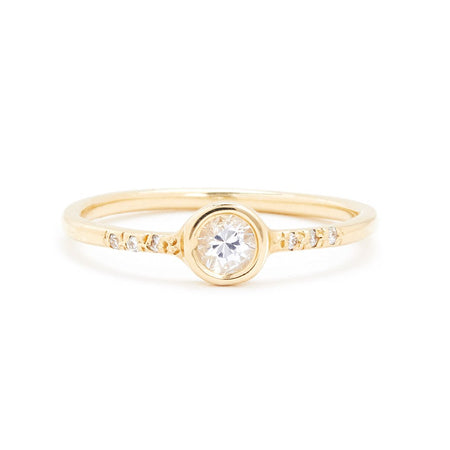 Daylight Ring with White Sapphire