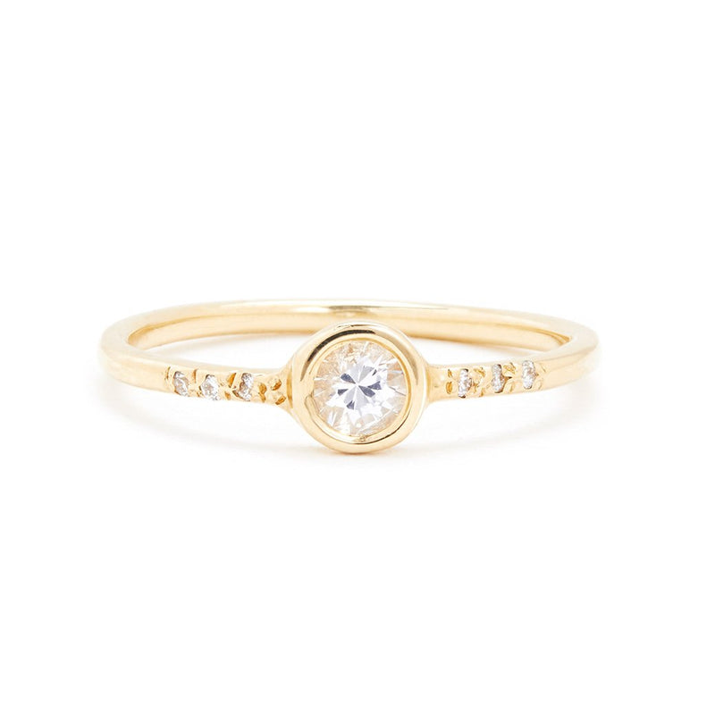 Daylight Ring with White Sapphire