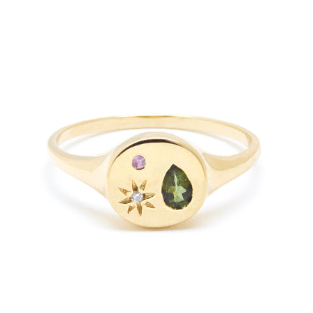 Mini Night Market Ring in Gold