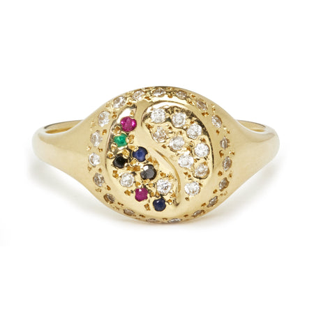 Yin-Yang Signet Ring