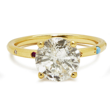 Kinship Ring with Diamond