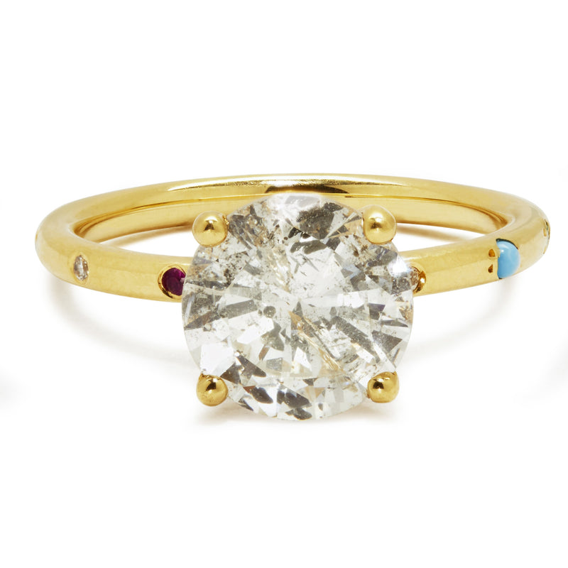 Kinship Ring with Diamond