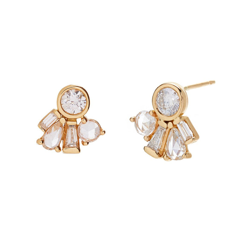 Diamond Comet Studs