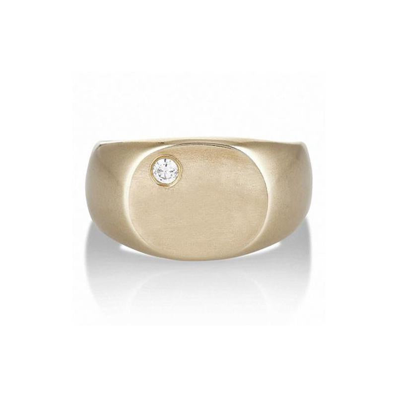 Seal Signet Ring in Gold
