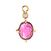Alice Charm with Rhodolite