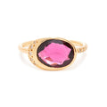 Alice Ring with Rhodolite