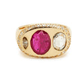Nandi Ring with Ruby