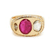 Nandi Ring with Ruby