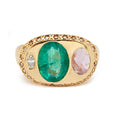 Nandi Ring with Emerald