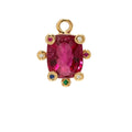 Genie Charm with Rubellite