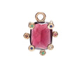 Genie Charm with Garnet