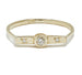 Wish Band in Gold with Diamonds