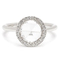 Juliet Sister Ring in Platinum